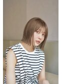 似合わせボブ×柔らかい地毛風ストレート