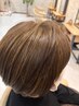 【大人気！】シークレットフルカラー＆ハイライト＆カット＆３STEPトリ