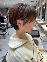 ロンドブルーム 天神大名店(Lond Bloom) イメチェンショート外ハネボブ美髪ブルーブラックワイドバング