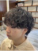 シャドウパーマスパイラルパーマツイストパーマウルフカット