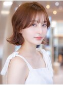 大人かわいい／レイヤー／顔まわりレイヤー／20代30代／小顔