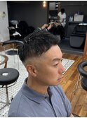 スキンフェード/メンズカット/大人メンズ/ビジネスショート