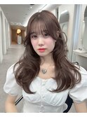 〔LICCA AMANE〕盛れるチョコベージュ