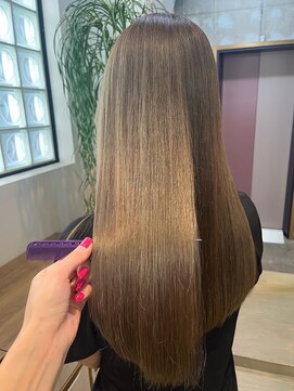 ナインスフロア(9NINTH FLOOR) ブリーチ無しミルクティーベージュ