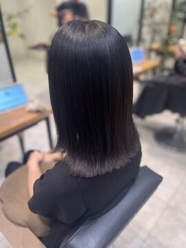 ケンジ 南林間(KENJE) ボブ×美髪ストレート×艶髪【南林間】