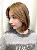 　結べるロブ＋グレージュ/ベージュ[北千住]