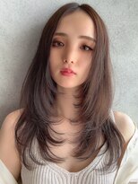 ヘアサロンエム 川越(HAIR SALON M) レイヤーカット×ハッシュカット×顔周り×透明感×ミディアム