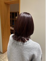 プールト ジュール モナミ(pourtoujours monami) くびれレイヤー/ ワインレッド/チェリーレッド