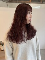 ヒンク 大阪 野田(the hinc)&nbsp;赤髪パーマ