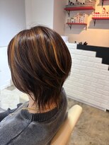 リループ(RELOOP)&nbsp;ショートボブ♪グレイヘアーも立体感に♪