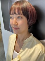 モッズ ヘア 青山プリヴィレージュ店(mod’s hair)&nbsp;マッシュスタイルに大人デザインカラー