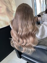 ヘアーデザイン ジェルム(Hair Design germe)&nbsp;ブリーチカラープルエクステ！ミルクティー #しのだスペシャル