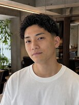 ローム 北花田店(Rome) メンズショート刈り上げツーブロック束感ベリーショート