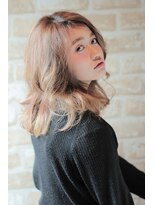 ヌーム 塚本店(NOOM) 【MODEK’s塚本店】ばしかけパーマstyle ミディアム 南野温子