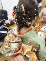 ヘアーセットサロン ピンキー(Hairset Salon Pinky) Pinky..華やかお着物アレンジ 結婚式や二次会、イベントに