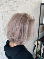 プライズ 池袋店(prize) ホワイトベージュ伸ばしかけヘア色っぽミディエモージュ2000