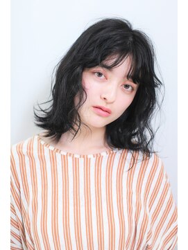 フェリチタ ひばりヶ丘(FELICITA) 暗髪ミディ