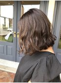 シフォンベージュ☆トーンダウンでも柔らか質感☆