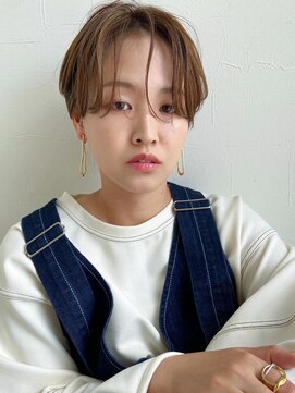 オブジェ シエル(obje't ciel) 【obje't ciel】大人可愛い前下がりショート【永田 恵】