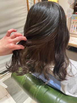 アースオーセンティック 徳島北島店(EARTH Authentic) オンオフつけれる大人のインナーカラー☆