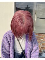 ブローチ(brooch)&nbsp;クリアピンク