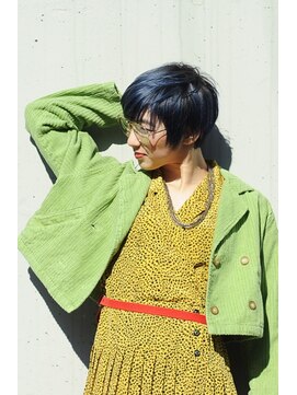 リブロ 三軒茶屋(LIBRO) レトロ×無造作ショート