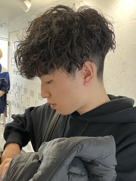 フィフス 原宿(fifth) 波巻きスパイラルツイストスパイラルパーマツーブロックマンバン