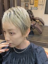 ヘアーデザイン ジュモク(Hair Design Jumoku)&nbsp;金髪ベリーショート！