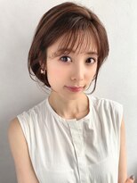 ノラ ギンザ(NORA GINZA)&nbsp;シースルーバング×小顔ショート×ミニボブ 20代30代40代