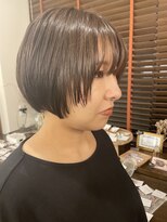 ルクス(Lux)&nbsp;【hairLux石原霞】朝のスタイリング時短ブリーチ無し艶カラー