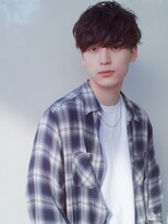 レジュアル(RESSUAL)&nbsp;コンマヘアアップバングツーブロックマッシュ束感