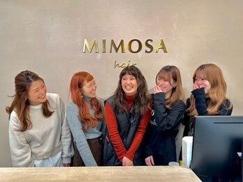 ミモザ(MIMOSA)の写真/【名古屋駅】気さくで聞き上手なスタッフにお悩み相談も◎丁寧な接客と女性ならではの視点で最適なご提案！