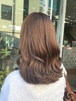 マザー(MOTHER)&nbsp;ダブルカラーミルクティーベージュカラーケアブリーチハイトーン