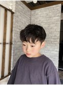 子供パーマ