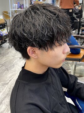 ヘーゼル 博多(HAZEL.) ツイストスパイラルパーマ/タツヨシ