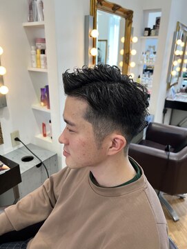 コワファースト  させぼ五番街店(COIFF1RST) ラフな七三分けStyle☆