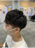 星川指名 マッシュ ナチュラルパーマ ニュアンスパーマ