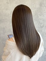 ヘアサロン セラ(SERA) グレージュブラウン。