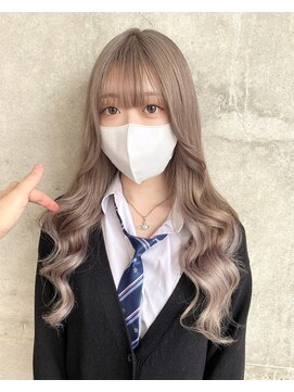 ガルボ ヘアー(garbo hair) ハイトーン韓国ヘア高知美容院10代20代