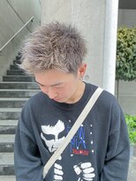 レフ(LEF)&nbsp;【オダオススメ！】スパイキー/ホワイトブリーチ/ダブルカラー