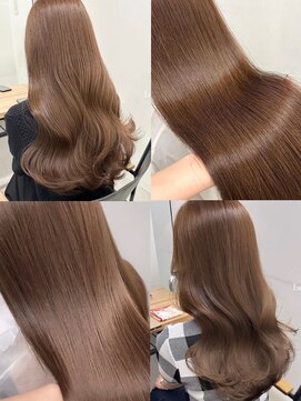 フォンズ(FONS) うるうる艶カラー＊表参道チョコレートカラーピンクブラウン暖色