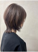 ミディアムレイヤースタイル