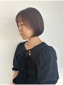 丸みボブ/10代/20代/30代/セット簡単/まとまるボブ/アイロンなし