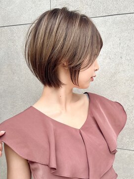 ロンド アンブル 四条烏丸(Lond ambre) 【Lond ambre】 川村利幸/オシャレショート×グレージュ M