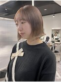 柔らかベージュ/似合わせカット【佐々木麻衣】