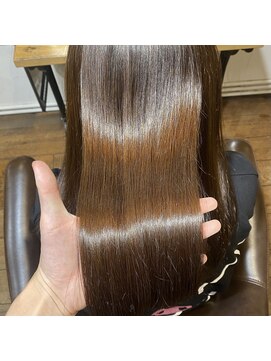 ブリング バイ スノードロップ 吉祥寺(BRING by Snowdrop) 黒髪/グレーベージュ/レイヤーロング/前髪パーマ/吉祥寺