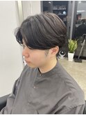 ☆水戸メンズセンターパートニュアンスパーマ毛流れパーマ学割
