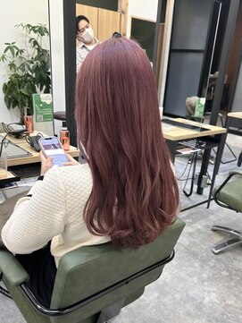 トリニティ 本厚木(trinity) ローズピンクダブルカラー本厚木