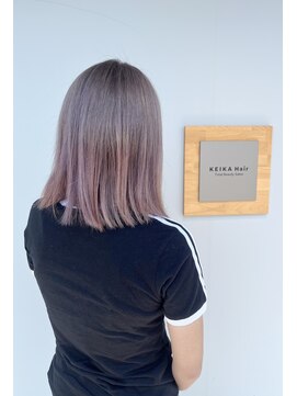 ケイカヘア(KEIKA Hair) ナチュラルグラデーションミディアムヘア