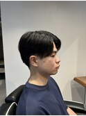 【SYUYA】センターパート/刈り上げ/毛流れセンターパート/大宮